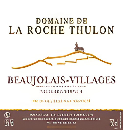 beaujolais-villages etiquette